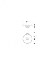 Мыльница COLOMBO DESIGN NORDIC B5201 настенная