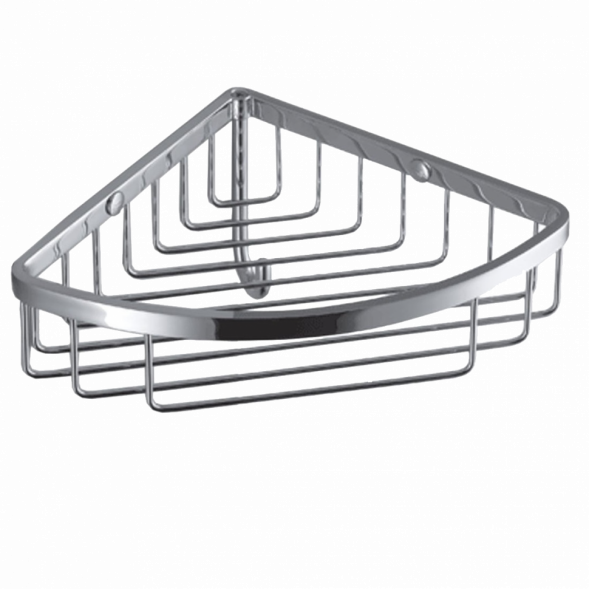 Полочка корзинка COLOMBO DESIGN ANGOLARI B9616 угловая одинарная с крючком