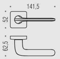Дверная ручка Colombo ROBOQUATTRO RSB ID51 RSB хром