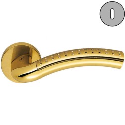 Дверная ручка Colombo MILLA LC41R золото/золото матовое