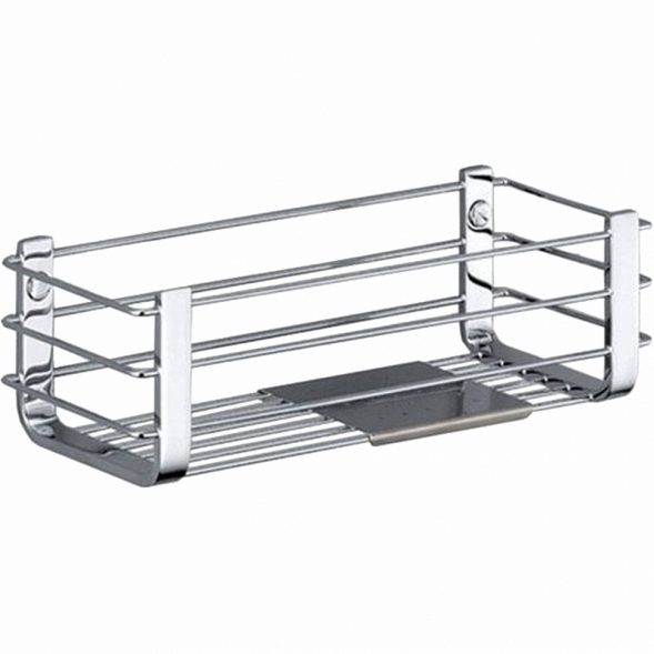 Полочка корзинка COLOMBO DESIGN ANGOLARI B9632 одинарная с металлической полочкой