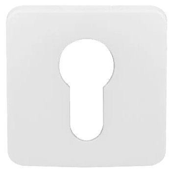 Накладка под цилиндр Colombo Rosetta PT13 белый матовый