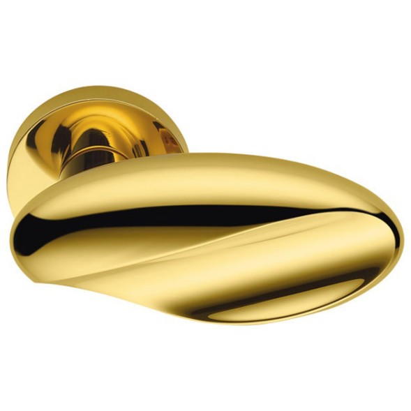 Дверная ручка Colombo MOON BD15RSB zirconium gold HPS