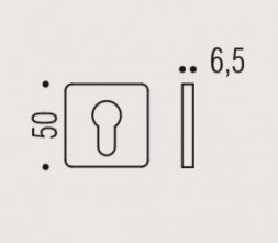 Накладка под цилиндр Colombo Rosetta BT13 винтаж