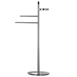 Стойка COLOMBO DESIGN PLANETS B9814 напольная с полотенцедержателем с мыльницей
