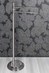 Стойка COLOMBO DESIGN HERMITAGE B3338.OA с полотенцедержателем двойным