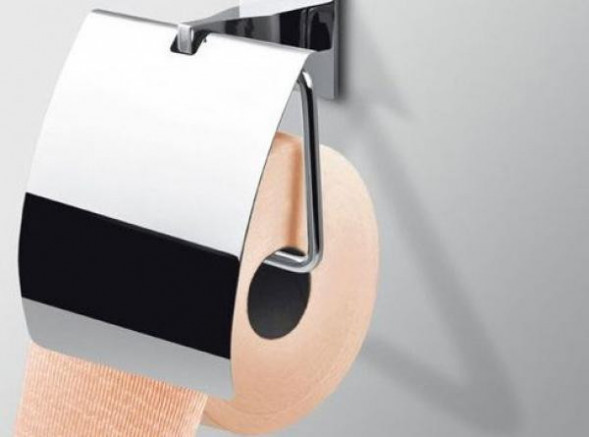 Держатель туалетной бумаги COLOMBO DESIGN FOREVER B2991 с крышкой