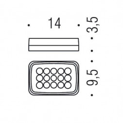 Мыльница COLOMBO DESIGN TIME W4201 настенная