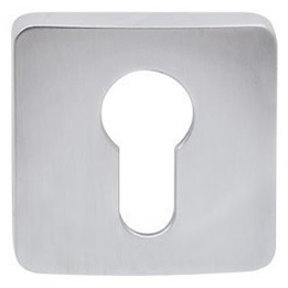 Накладка под цилиндр Colombo Rosetta PT13 хром матовый