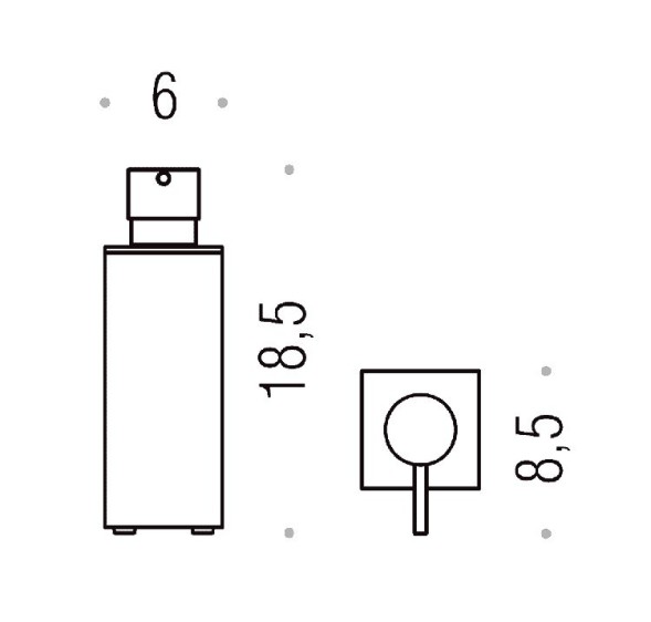 Дозатор COLOMBO DESIGN LOOK B9320 настольный