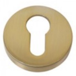 Накладка под цилиндр Colombo Rosetta CD63 GB золото матовое