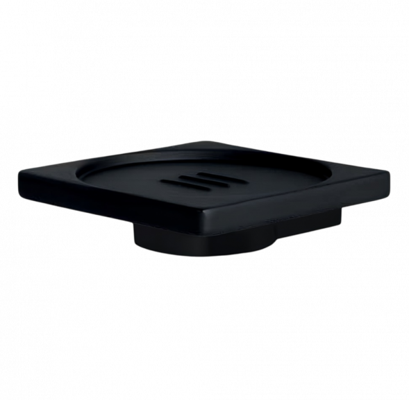 Мыльница COLOMBO DESIGN MINI Q B5001.NM подвесная цвет черный матовый