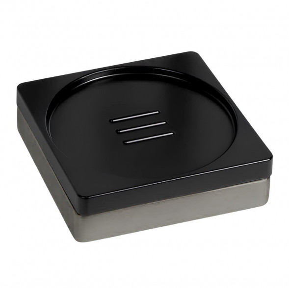 Мыльница COLOMBO DESIGN MINI Q B5040.HPS1 настольная цвет нержавеющая сталь