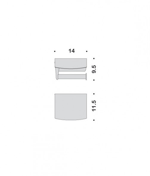  Держатель туалетной бумаги COLOMBO DESIGN LAND B2891 с крышкой