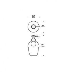 Дозатор COLOMBO DESIGN MELO B9305 настольный