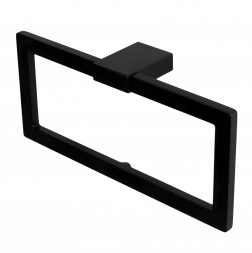 Полотенцедержатель COLOMBO DESIGN MINI Q B5031.NM кольцо цвет черный матовый